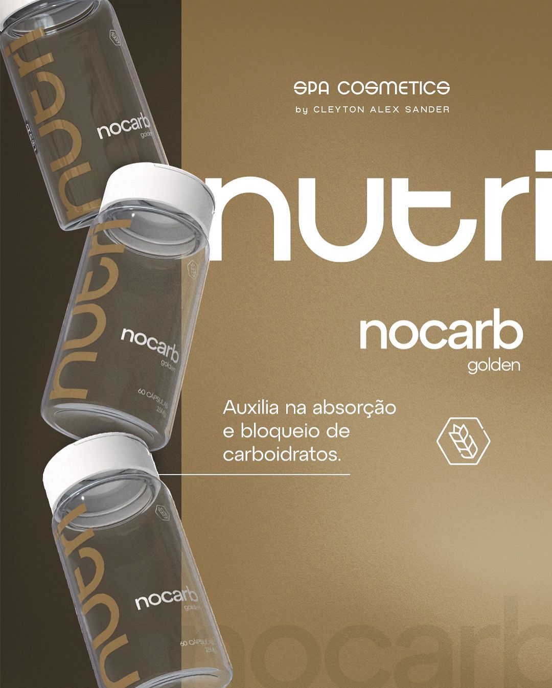 No Carb Spa Cosmetics - 60 Comprimidos