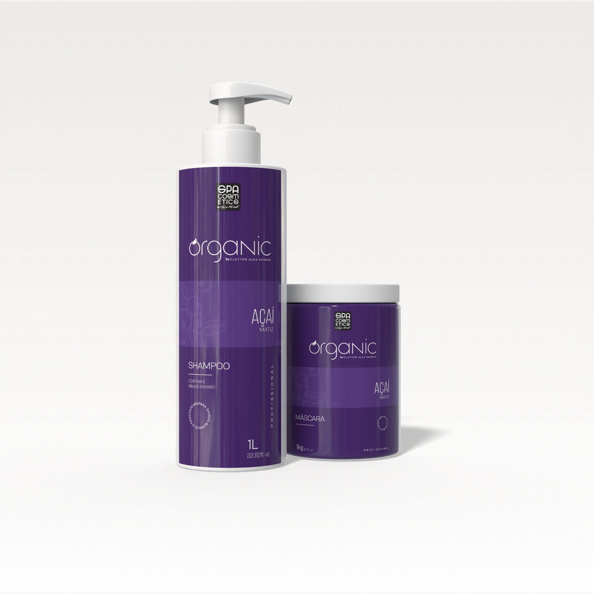Kit Profissional Açai Matizante Organic - Shampoo & Máscara