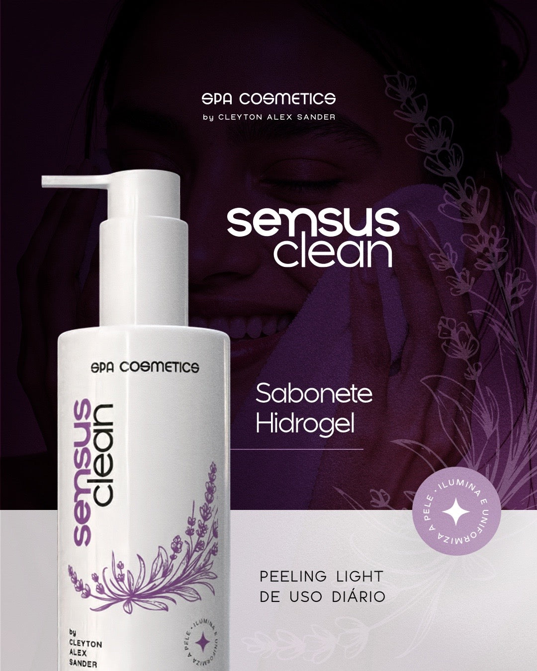 Spa Derm Sabonete Sensus Clean - 200ml