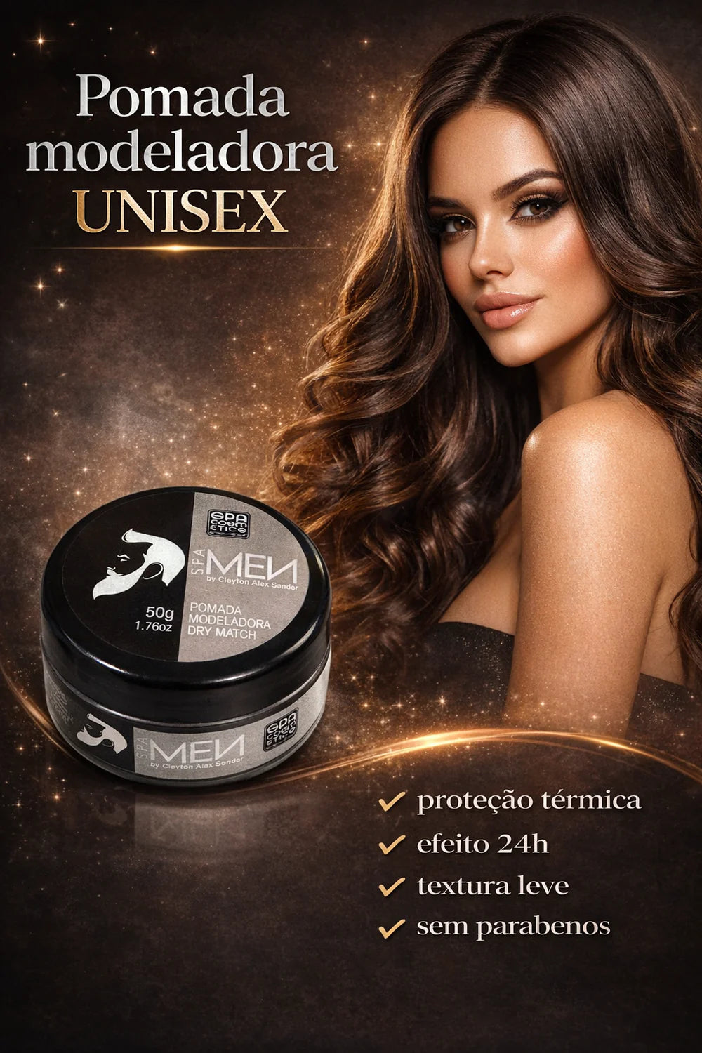 Pomada Modeladora Dry Match - 50g