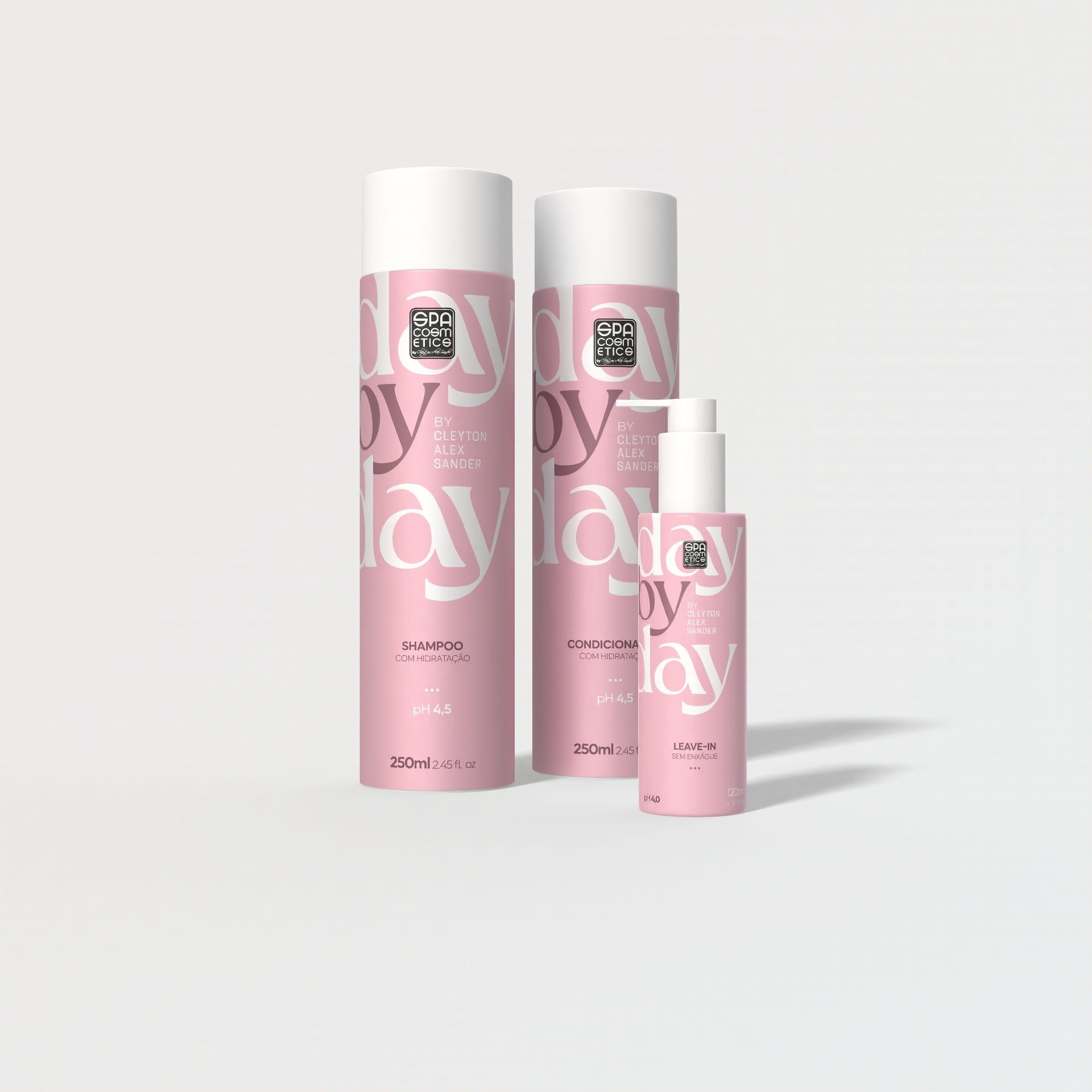 Kit Home Care  Day By Day - Shampoo , Condicionador & Leave-in