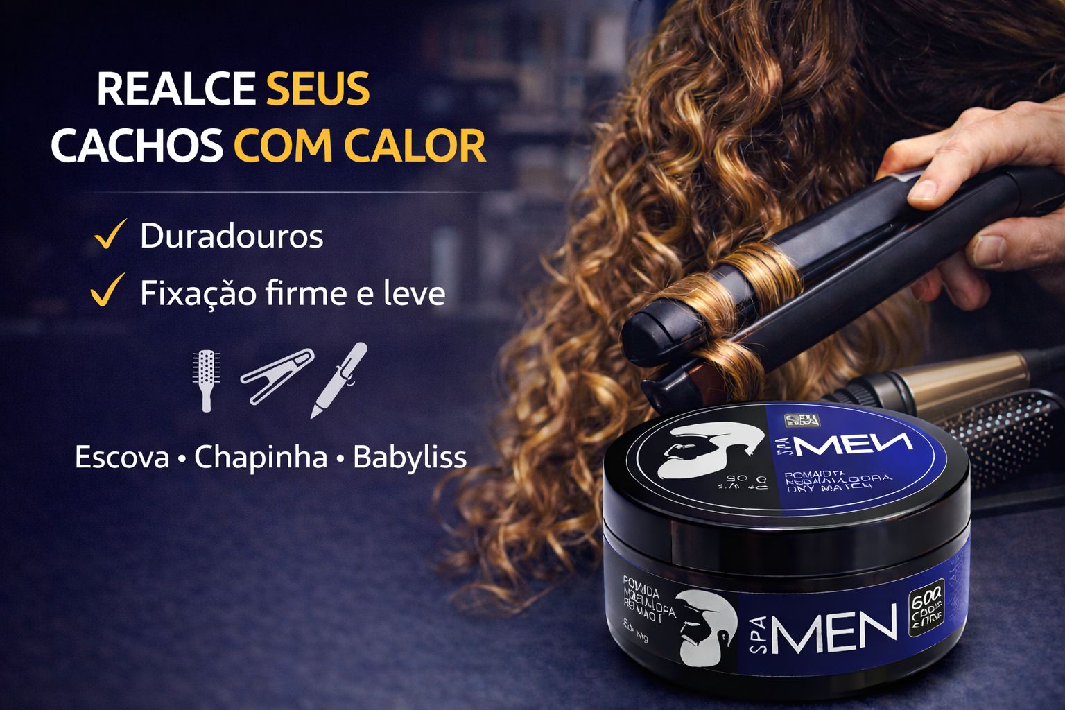 Pomada Modeladora Dry Match - 50g