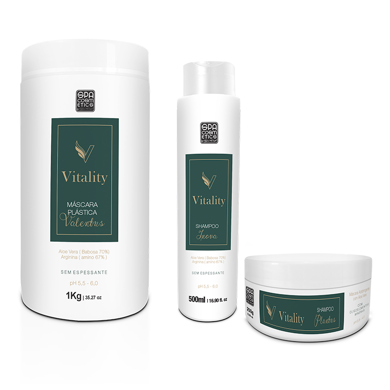 Kit Vitality - Shampoo , Máscara & Shampoo em Máscara